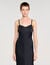 Satin-effect maxi dress