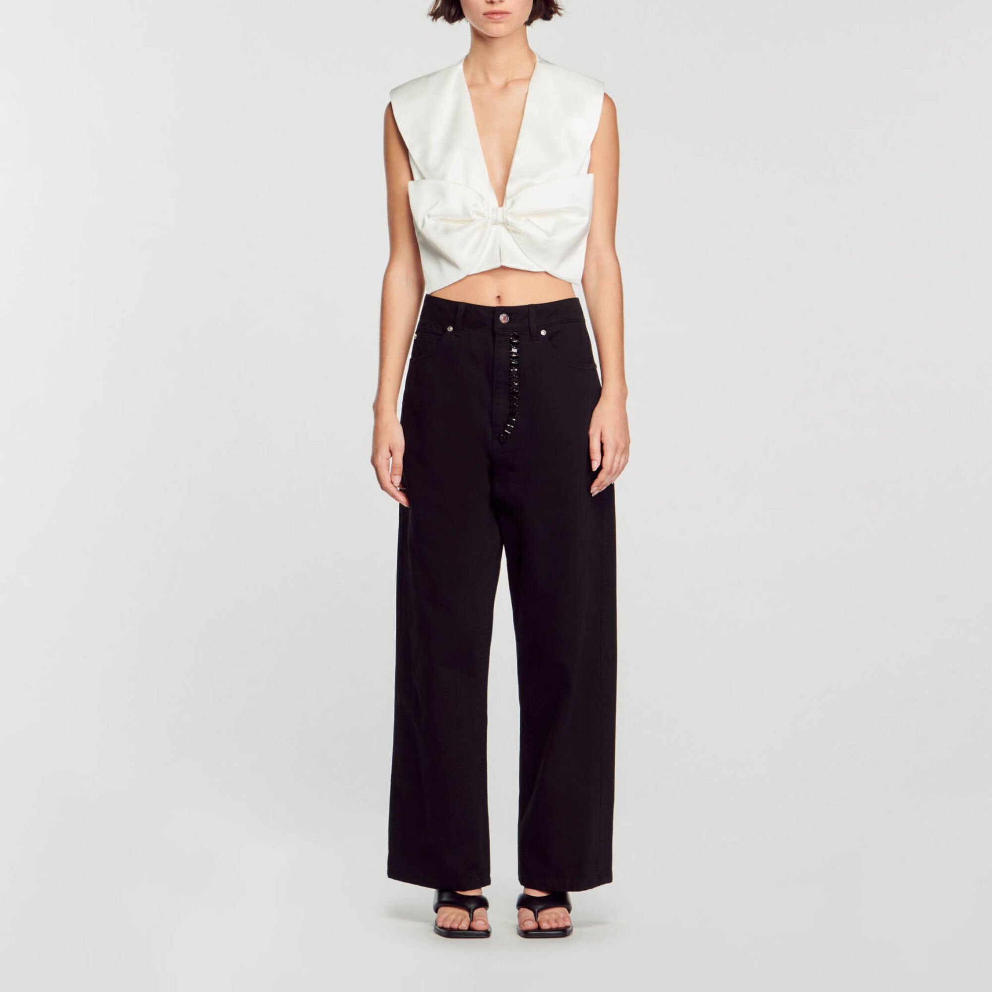Wide-leg jeans