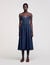 Midi denim dress