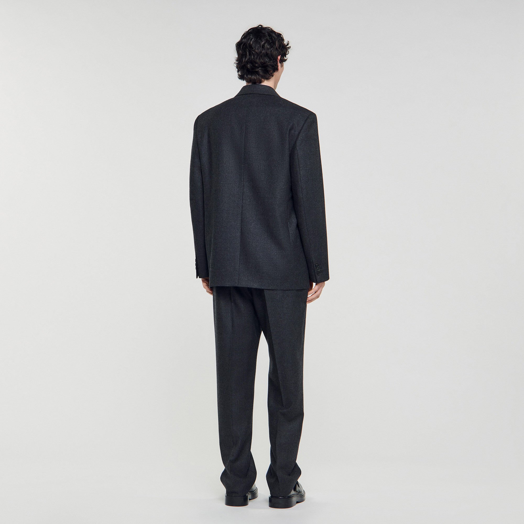 Wool suit jacket
