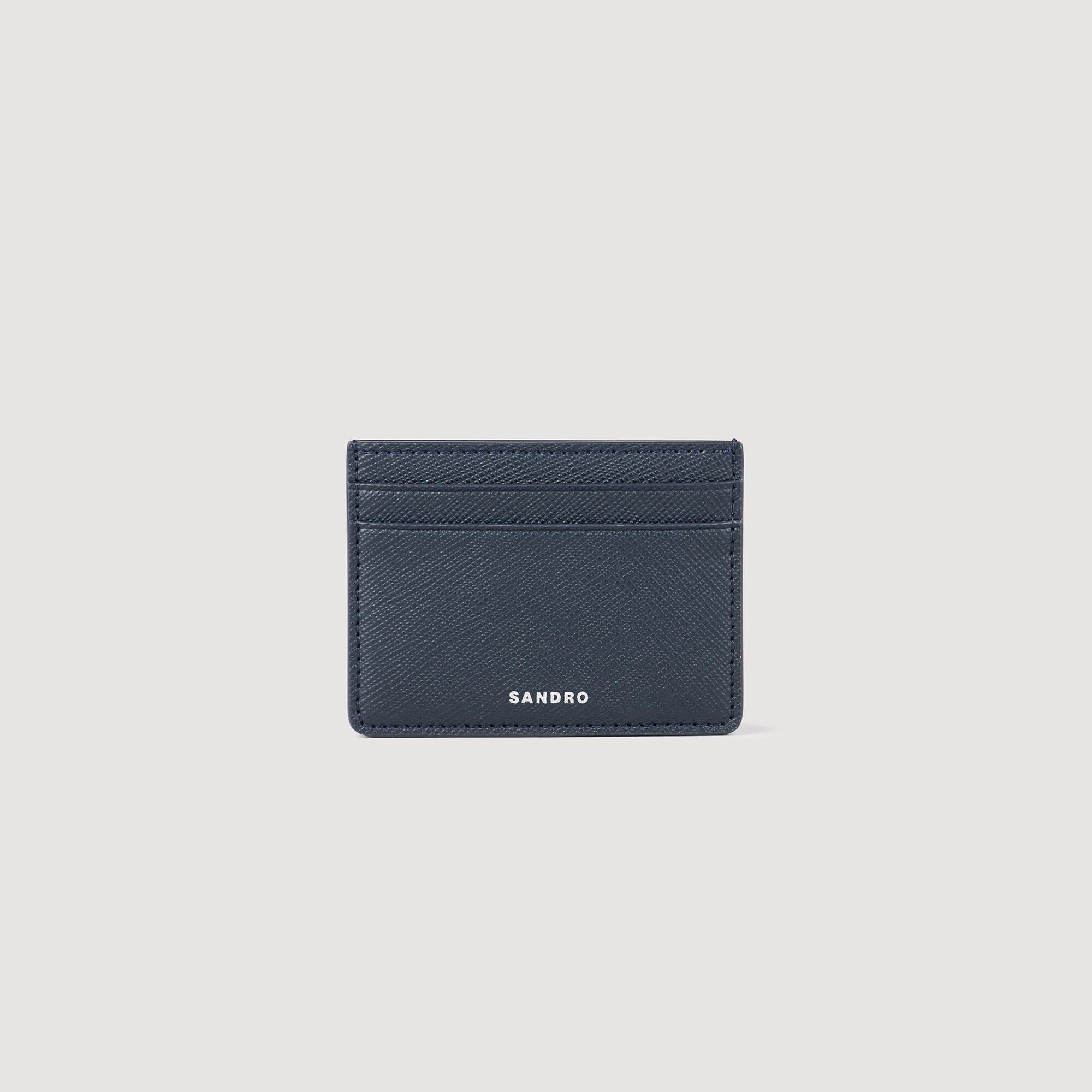 Leather card holder