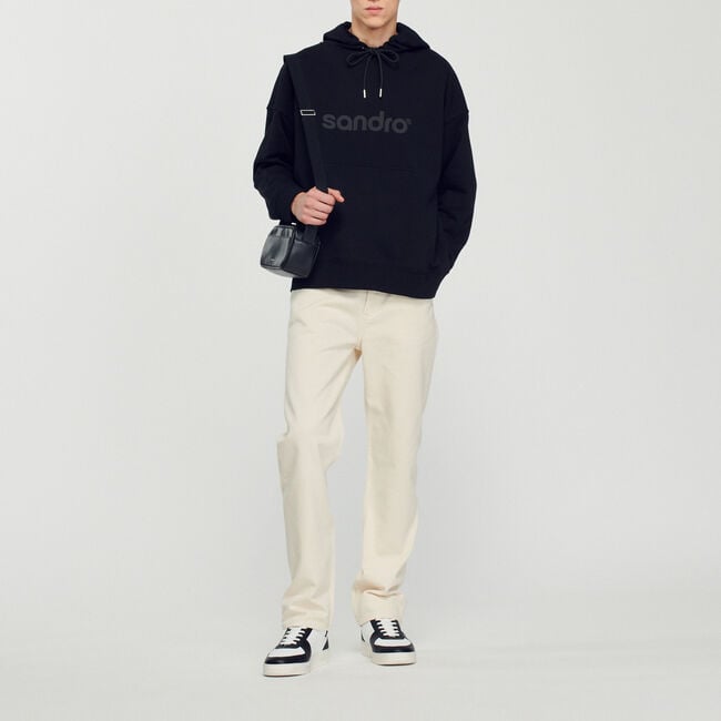 Oversized logo hoodie