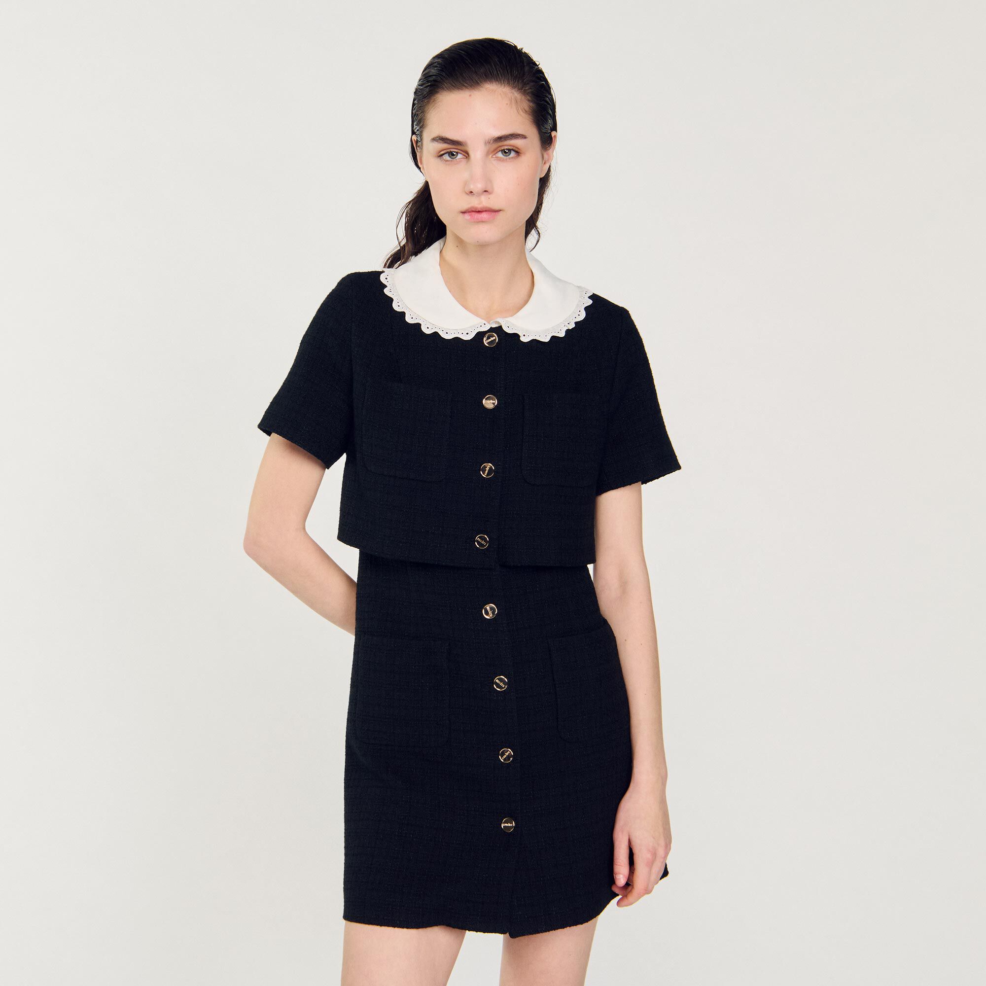 Short tweed dress