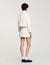 Peter Pan collar cropped jacket