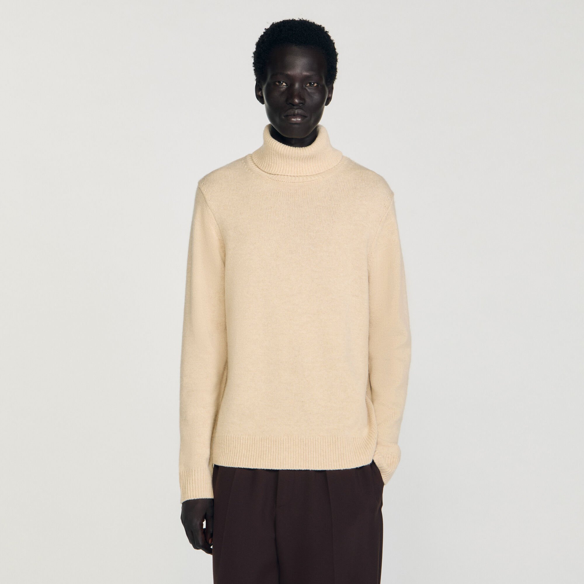 Wool and cashmere turtleneck