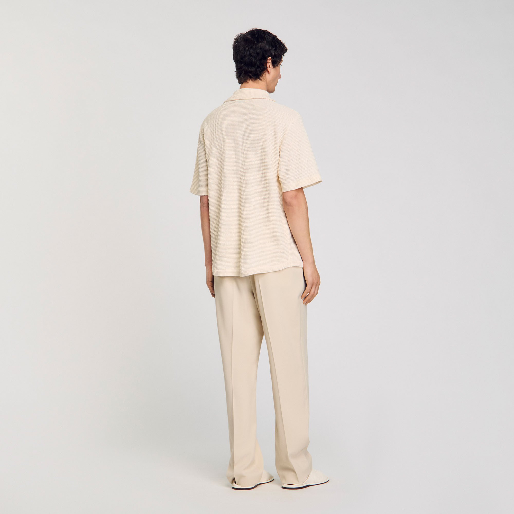 Waffled shirt