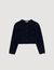 Short knit jacket