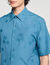 Oversized floral jacquard shirt