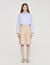 Cotton Bermudas with cutout flowers