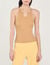 Vest top with rhinestones