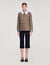 Houndstooth suit jacket