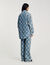 Starry denim overshirt jacket