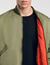 Zip-up bomber jacket