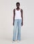 Vest top with rhinestones