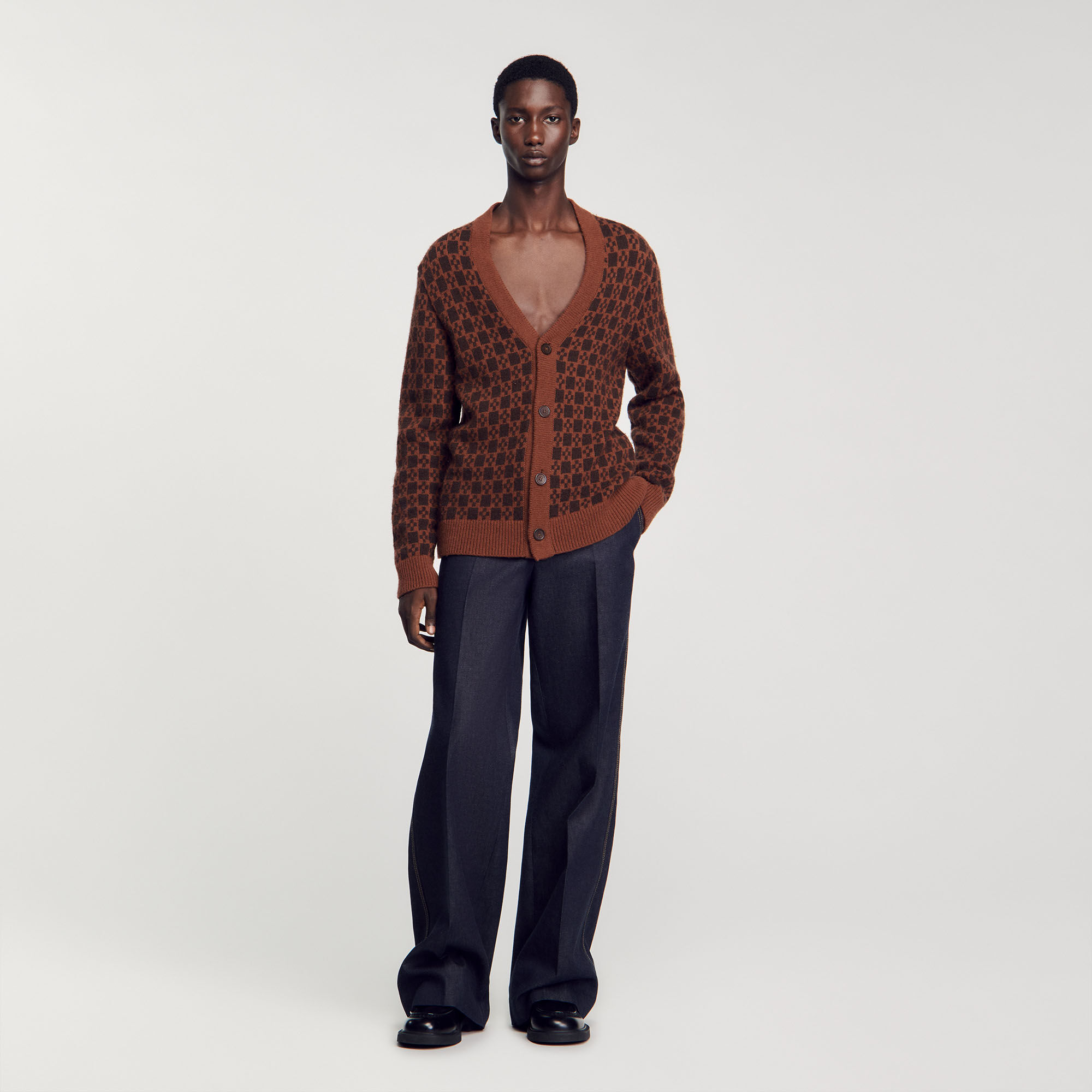 Sandro mens sweater best sale
