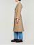 Long bouclé coat