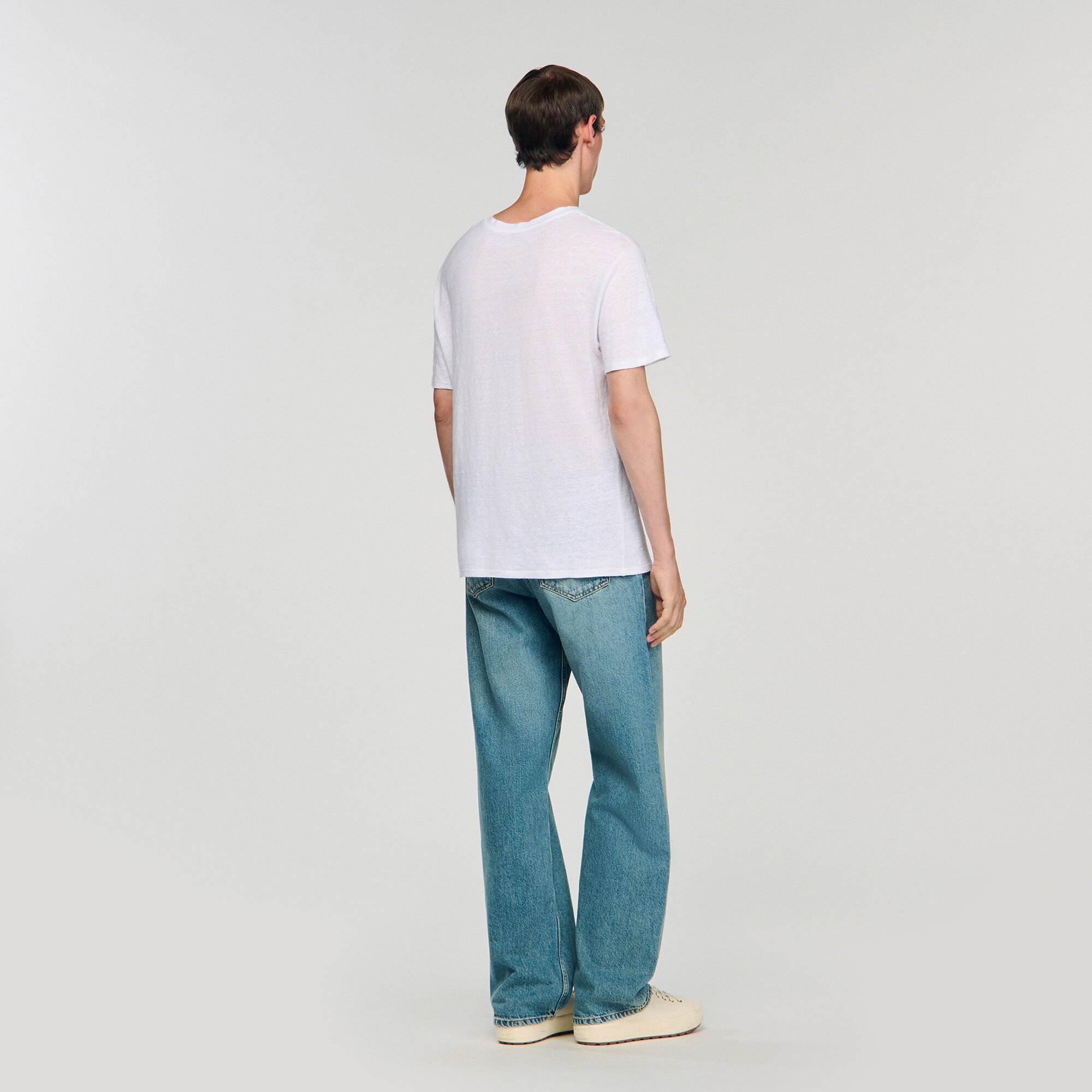Certified linen T-shirt