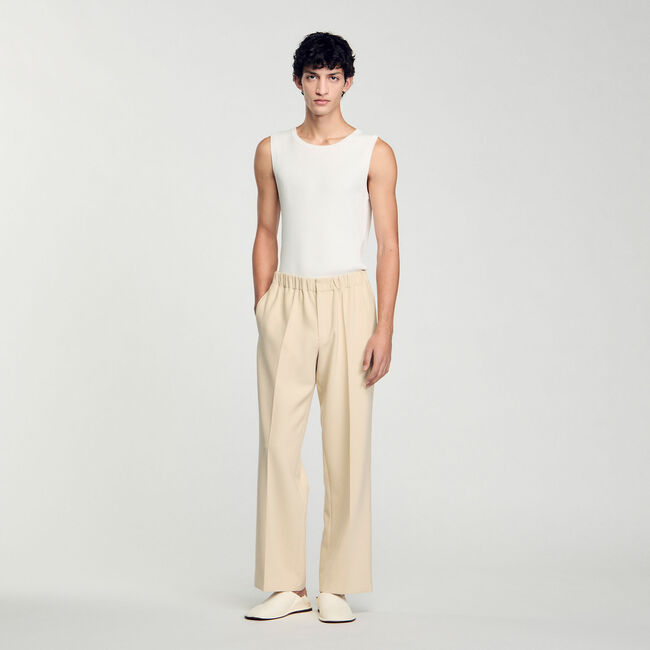 Wide-leg trousers