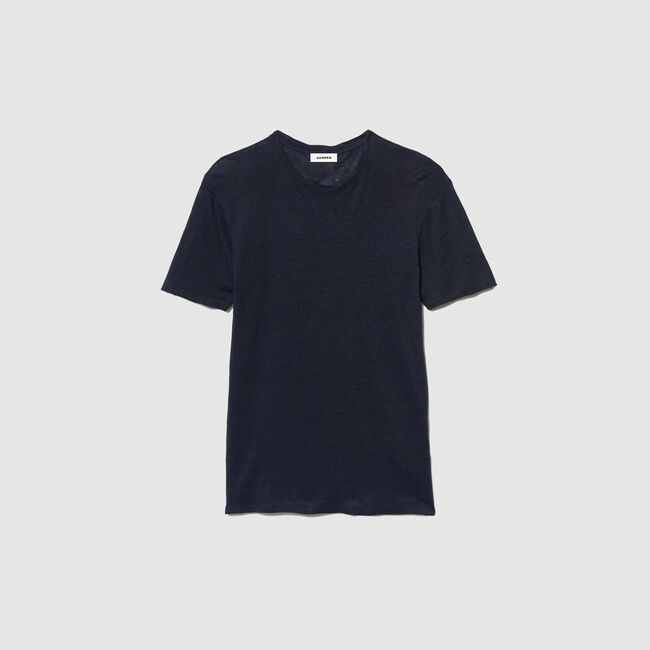 Certified linen T-shirt