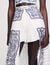 Bandana-motif skirt shorts