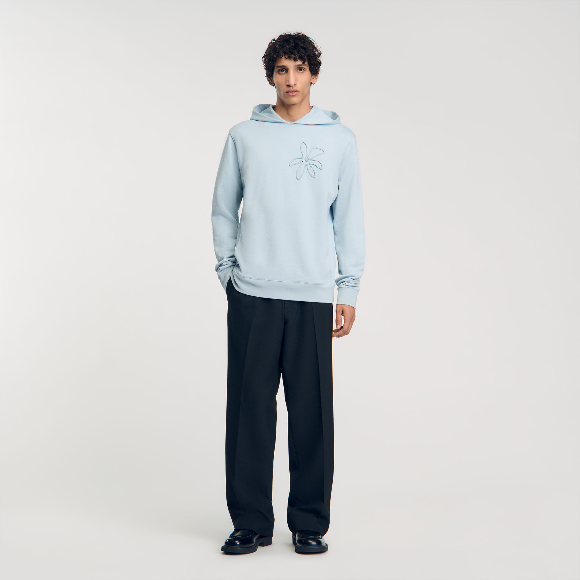 Sandro world lovers hoodie store