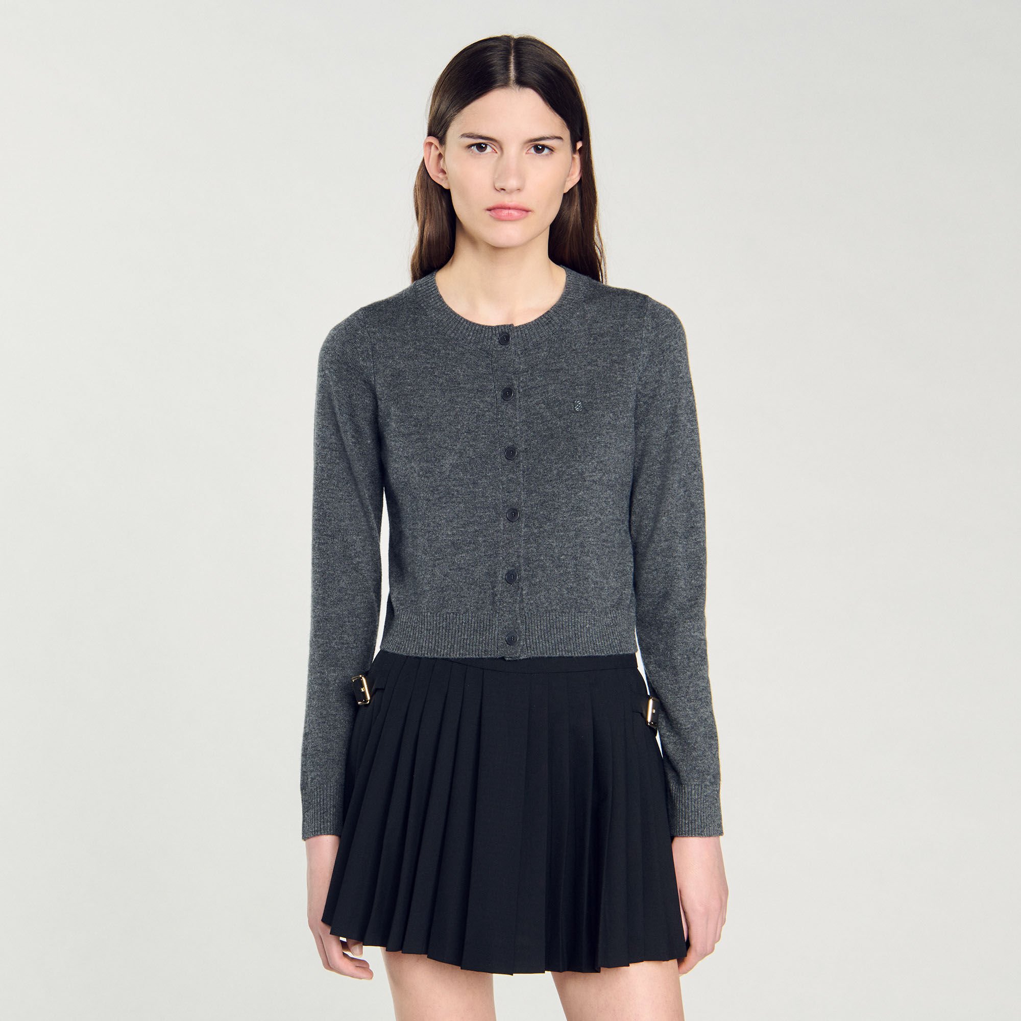 Wool and cashmere cardigan