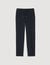 Elasticated straight-leg trousers
