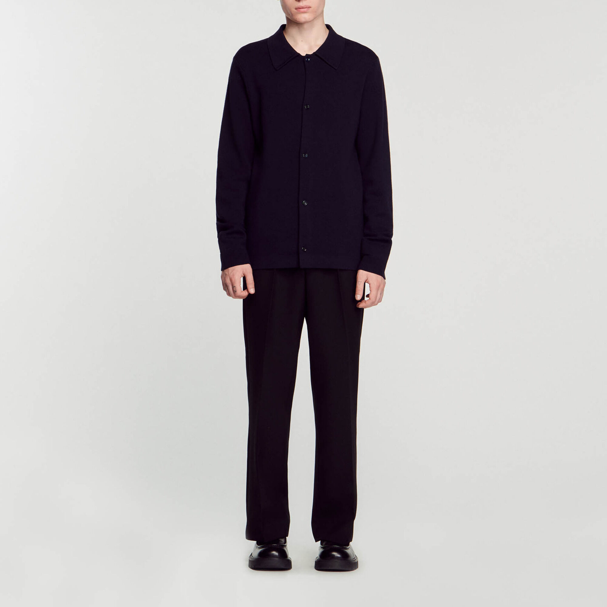 Knit cardigan