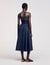 Midi denim dress