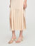 Fringed knit maxi dress