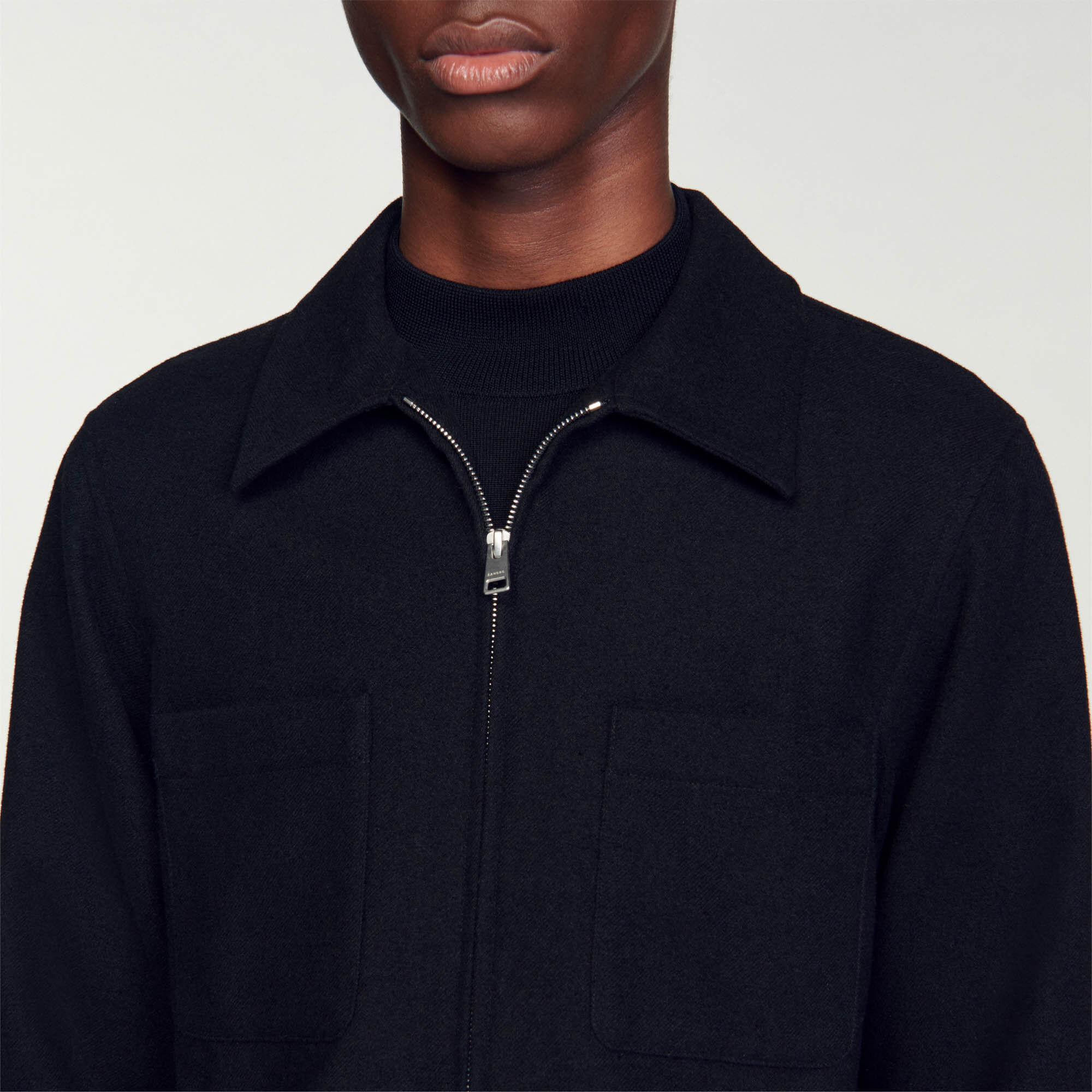 Wool overshirt 