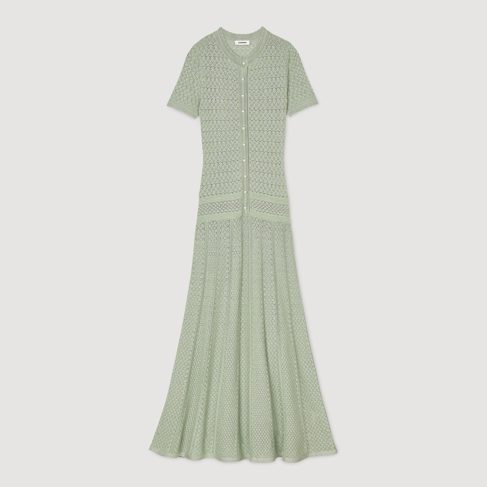 Knit maxi dress