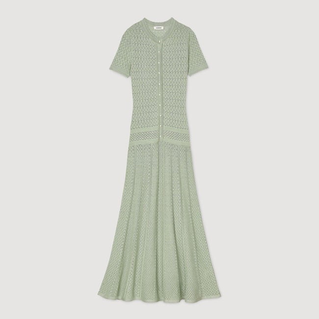 Knit maxi dress