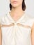 Satin maxi dress with rhinestones