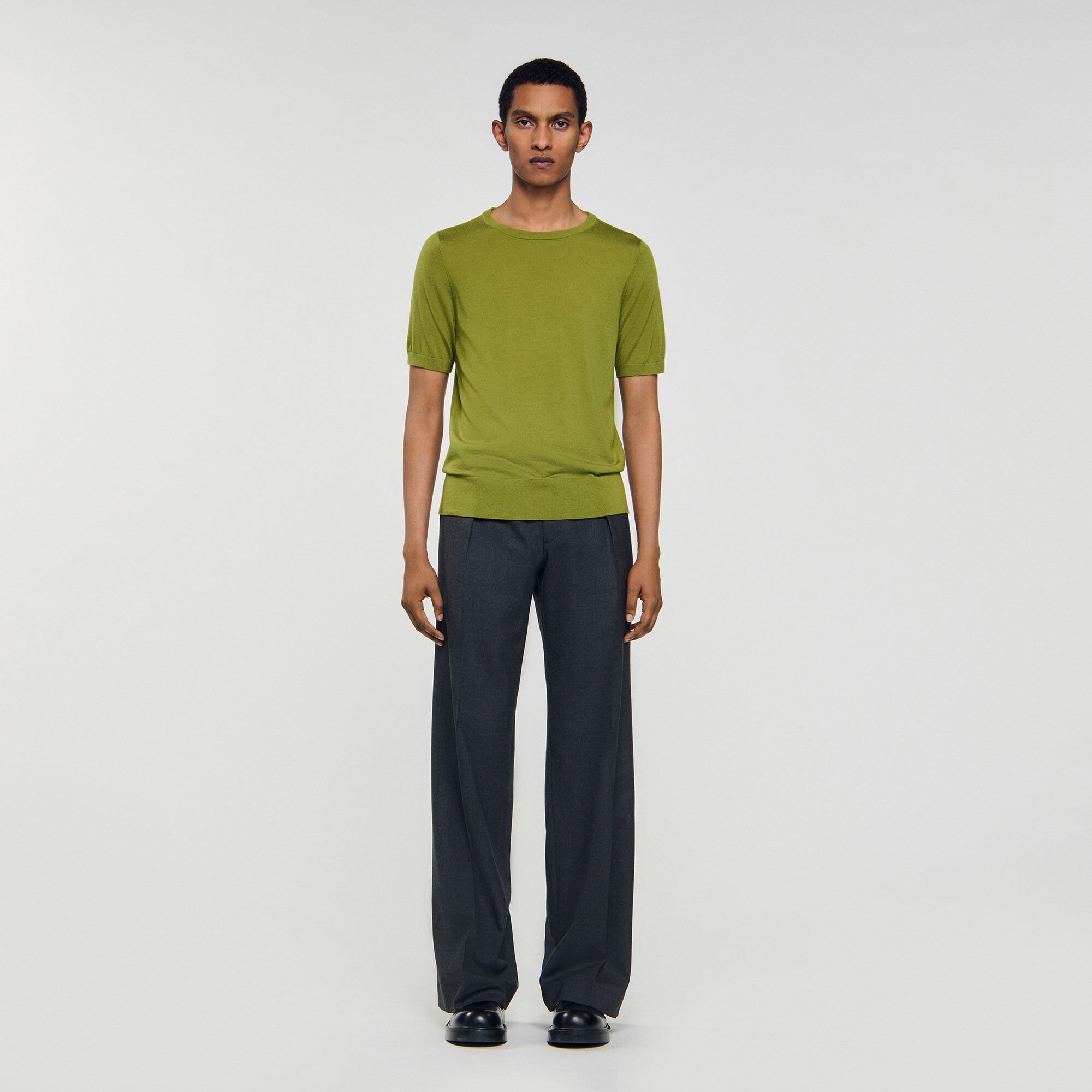 Knit T-shirt