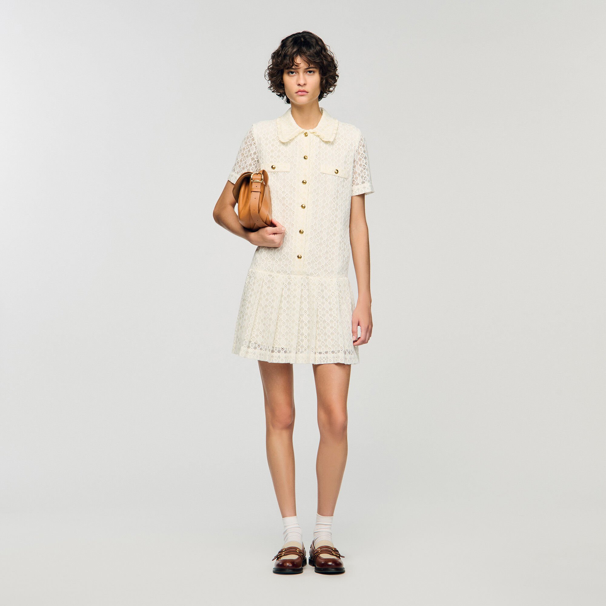 Mini lace dress
