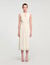 Lace keyhole maxi dress