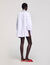 Mini dress with lace detail