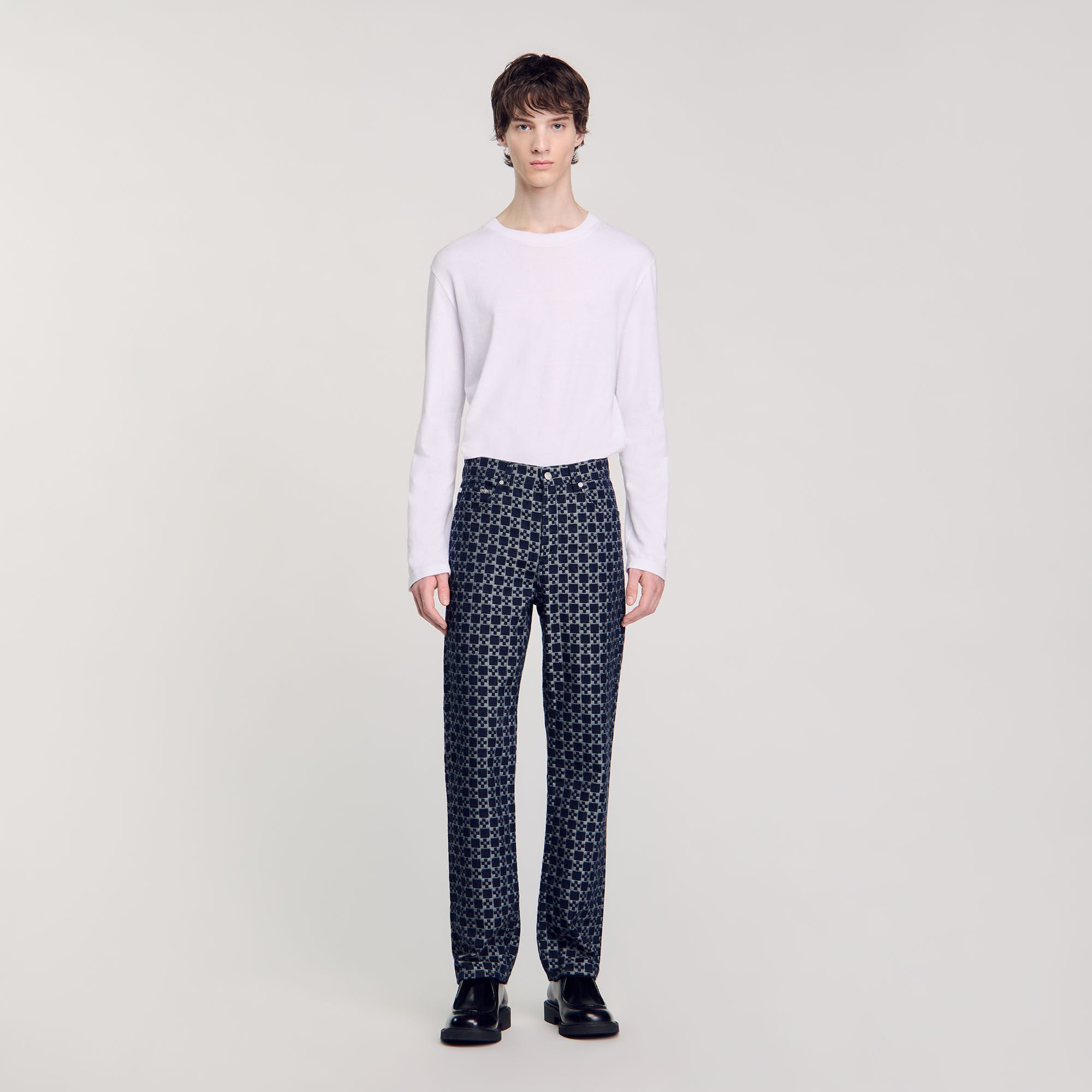 Square Cross straight-leg jeans