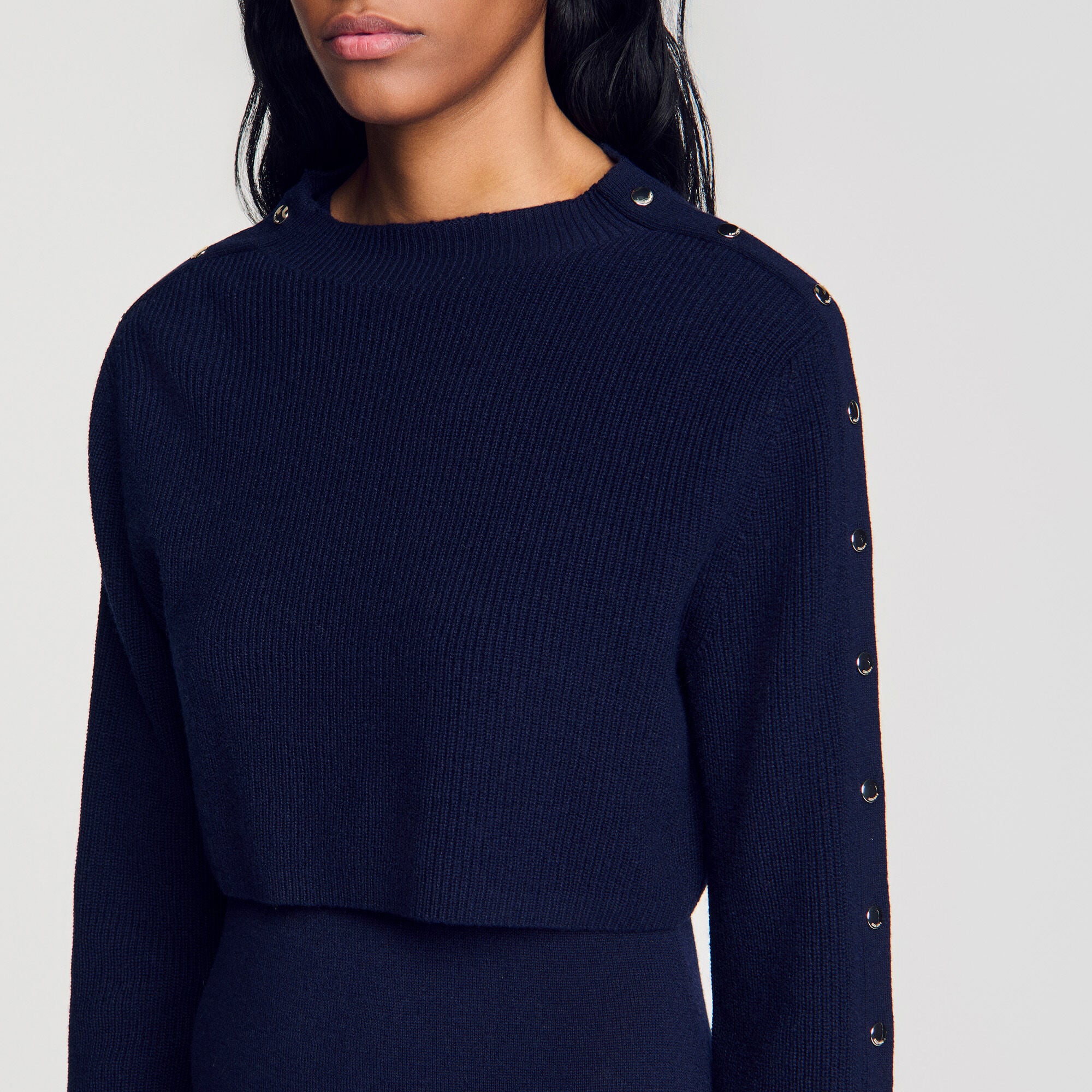 2-in-1 knit maxi dress - Women | Sandro