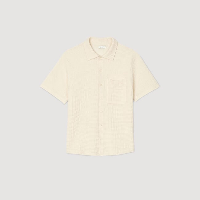Waffled shirt