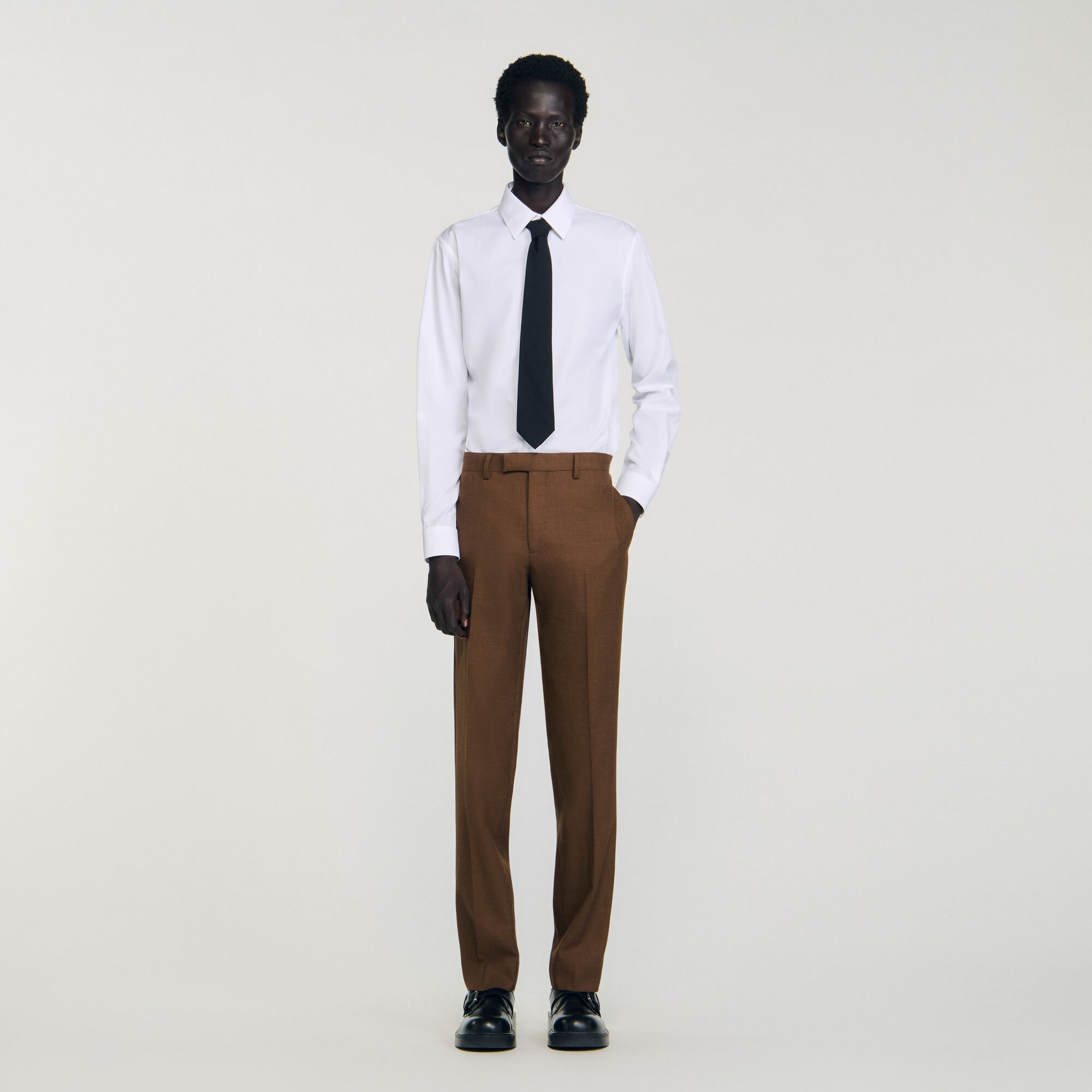 Wool trousers