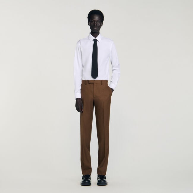 Wool trousers