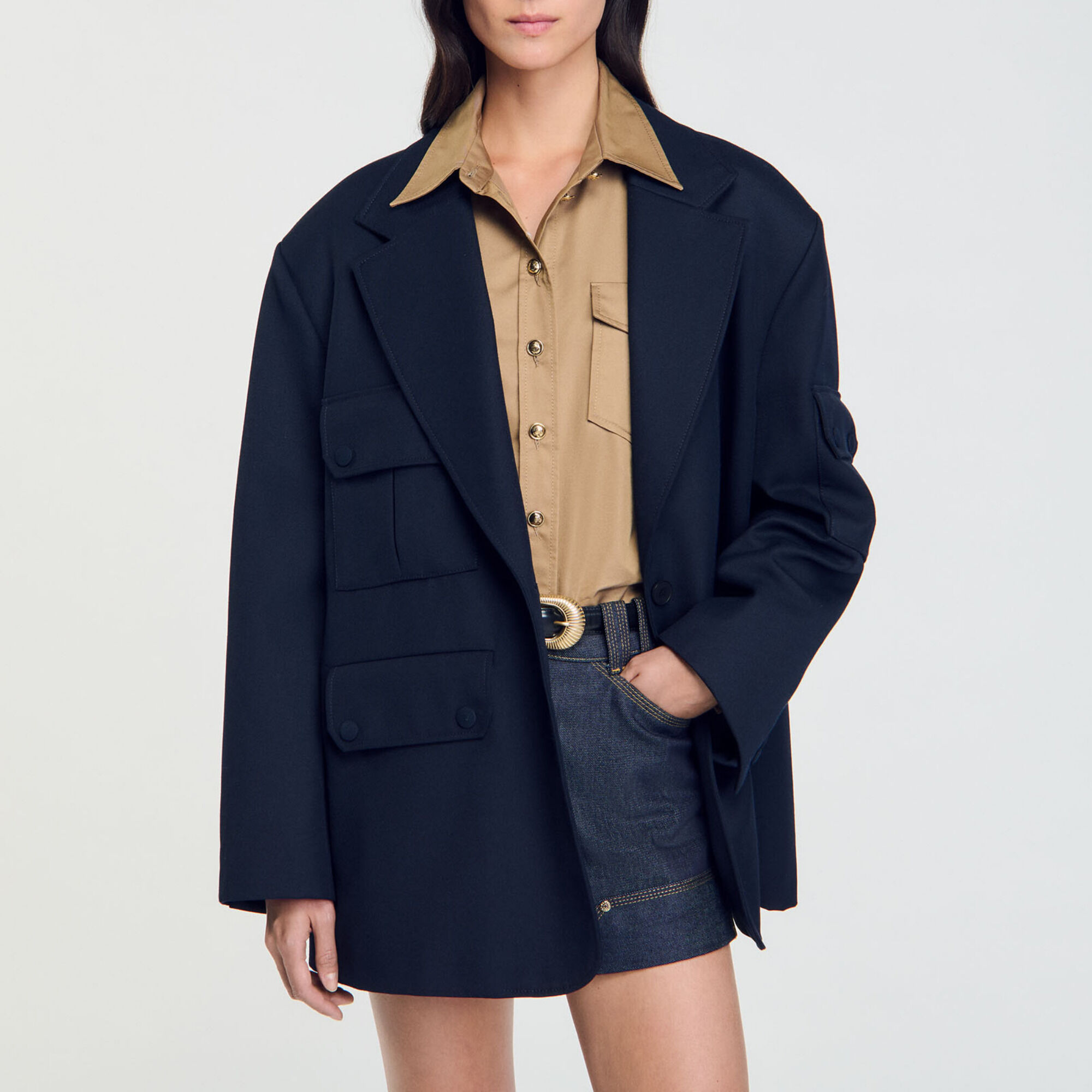 Oversized suit jacket