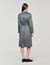 Double-faced check coat