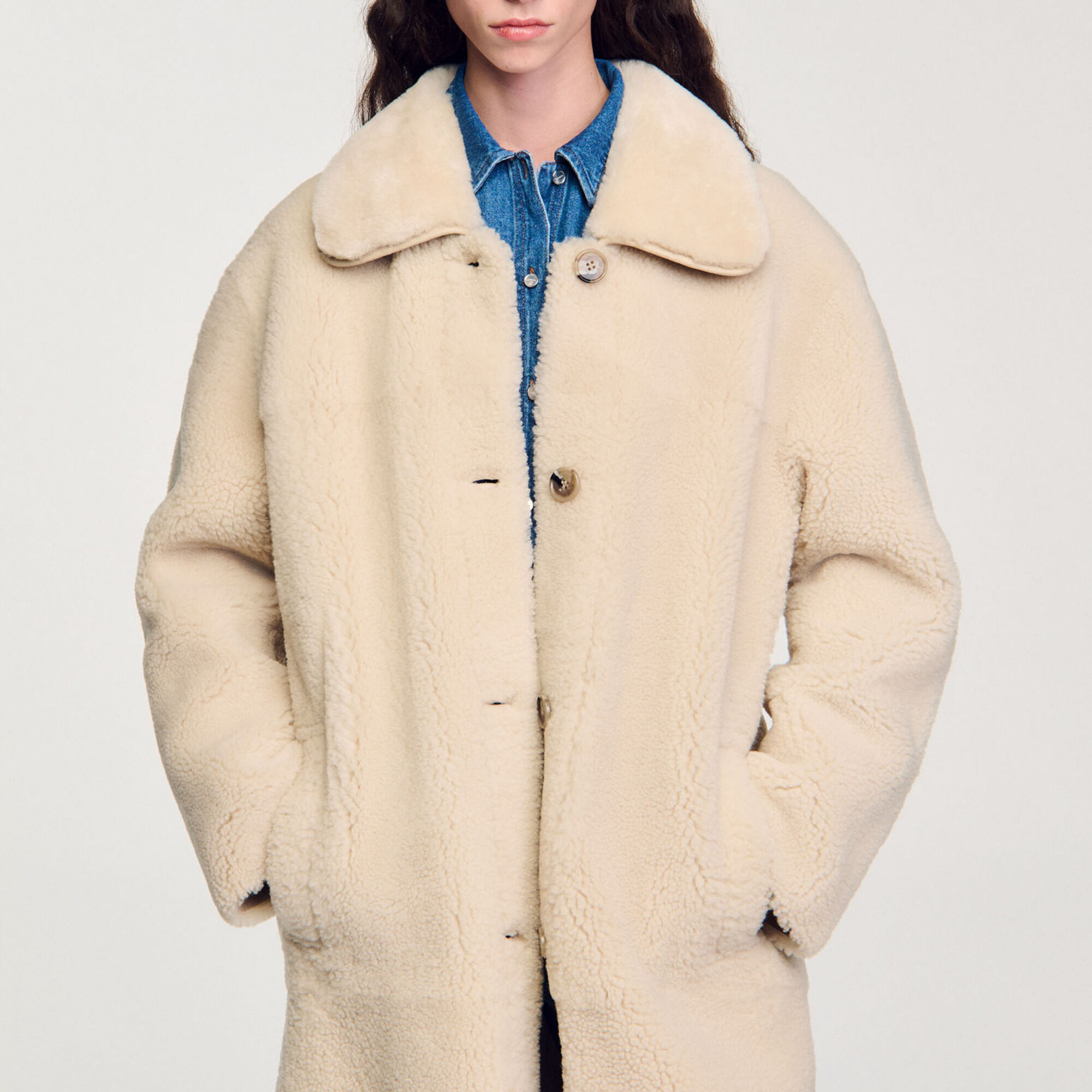 Shearling coat