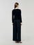 Smocked long-sleeved shirt