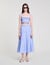 Long striped skirt