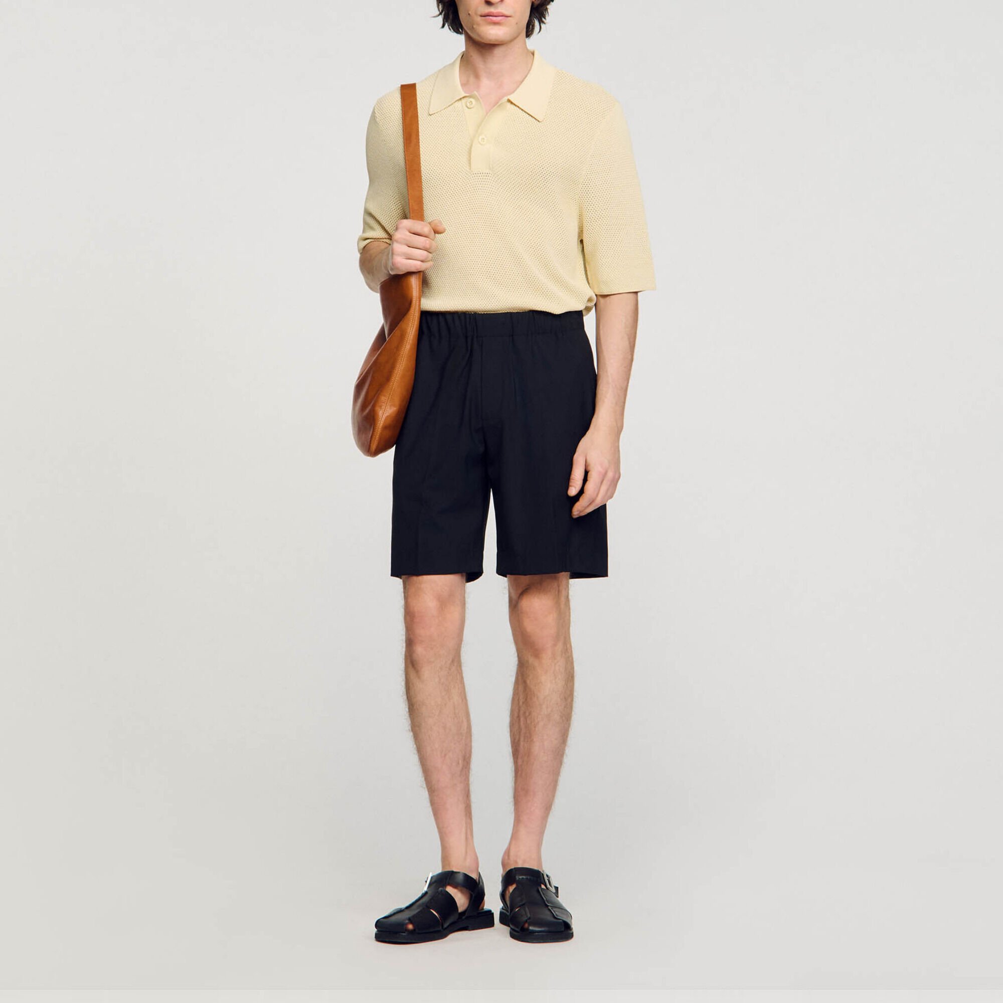 Wide-leg shorts