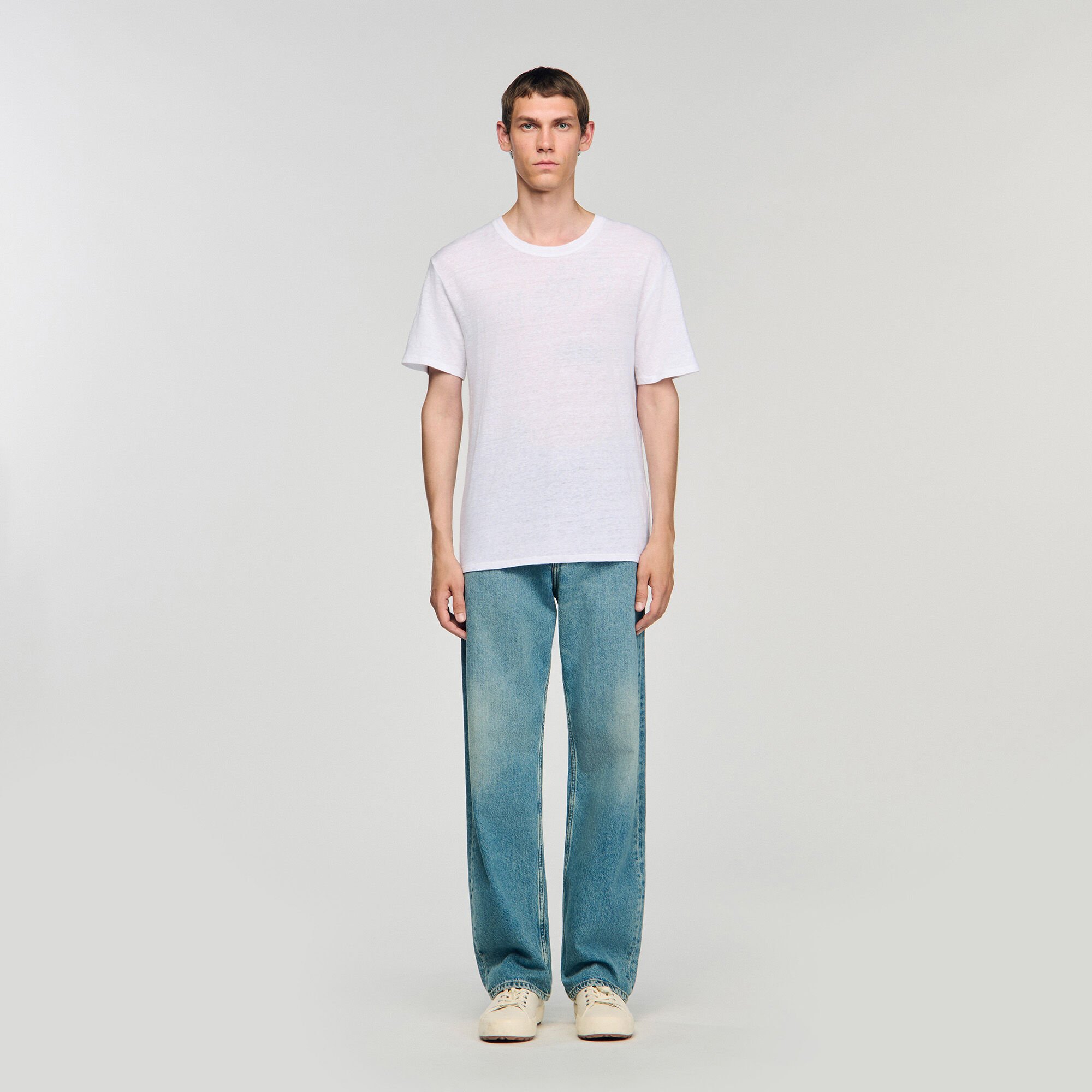 Certified linen T-shirt